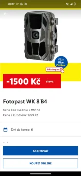 LIDL fotopast sleva