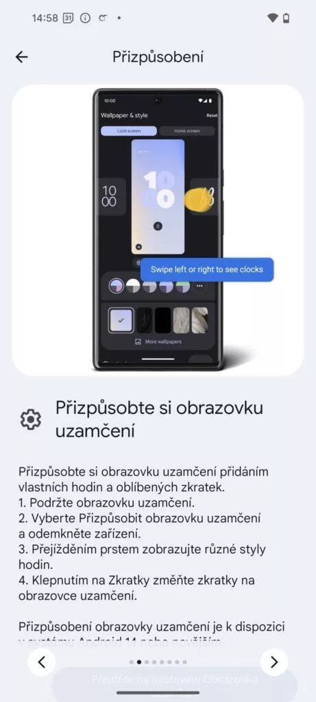 pixel 8a přizpůsobení