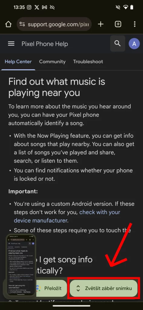 pixel screenshot 1
