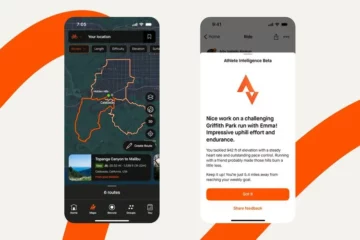 Strava tmavý režim a umělá inteligence