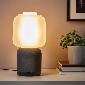 IKEA SYMFONISK lampa s wifi reproduktorem