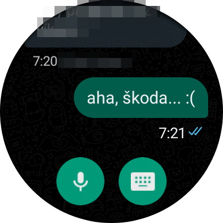 WearOS - WhatsApp
