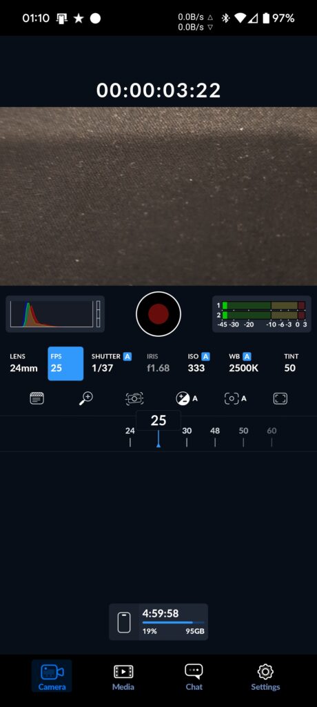 25 fps