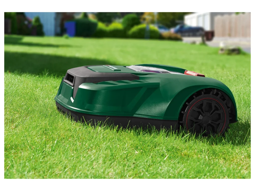 chytrá robotická sekačka parkside