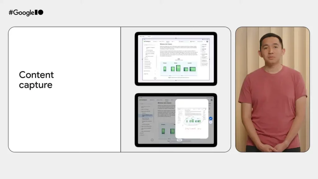 content capture for notes