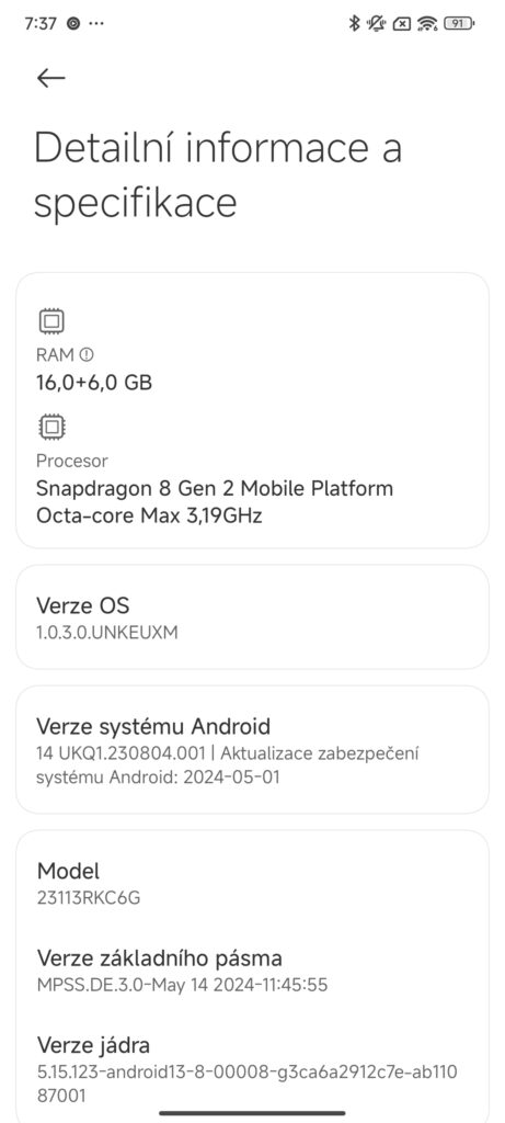 poco f6 pro hyperos 13