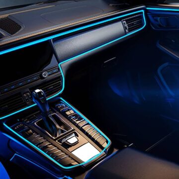 Temu LED autodekorace