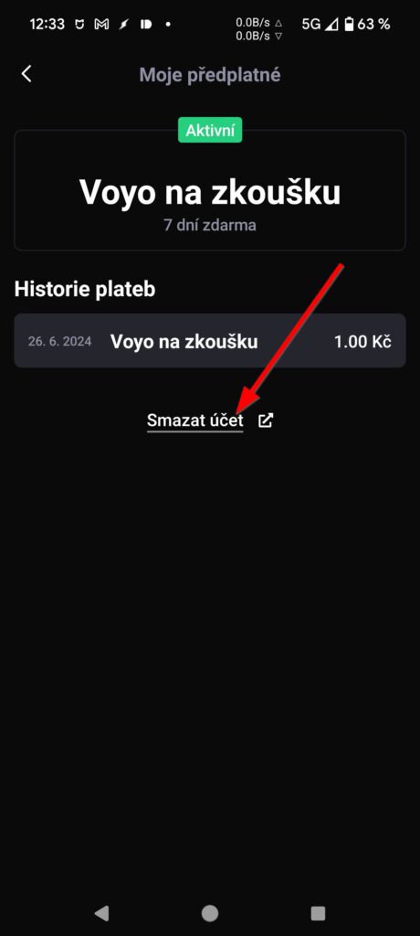 voyo delete 3 1