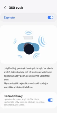 buds3 pro 360 zvuk