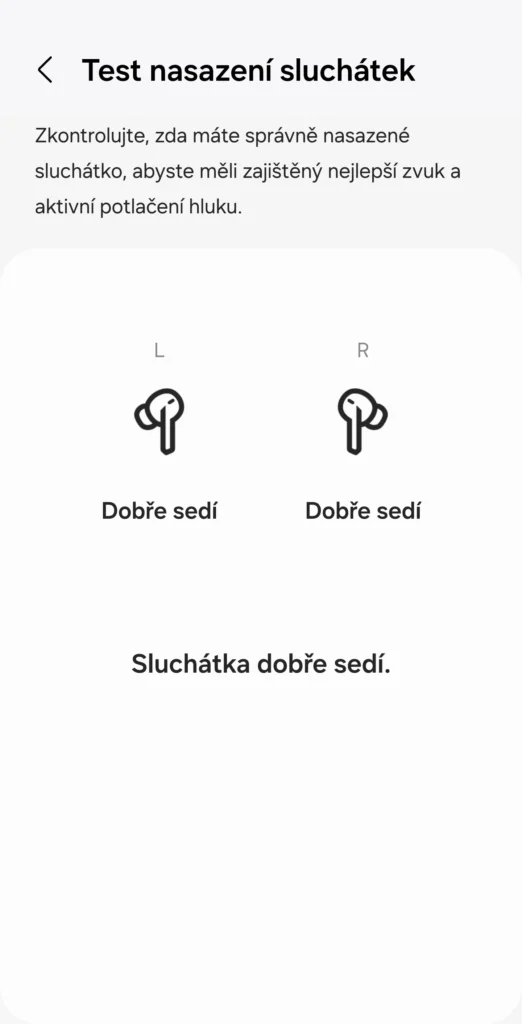 buds3 pro kontrola ok
