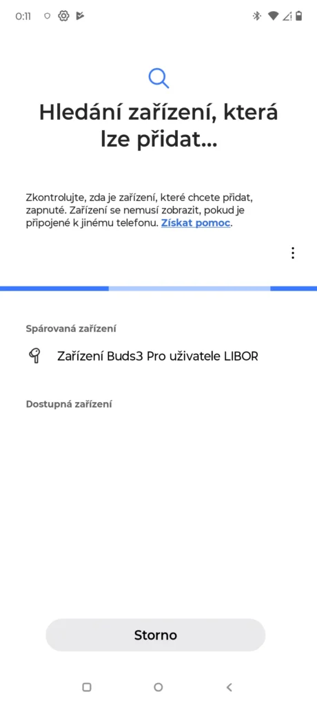 buds3 pro moto parovani