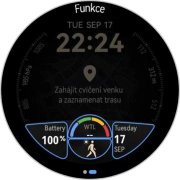 huawei watch gt 5 nastaveni funkci