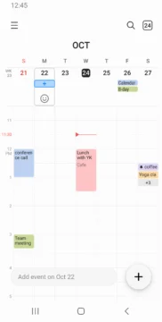 kalendar samsung mesic detail