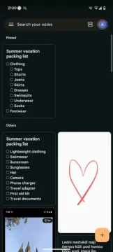 google keep pripnuti 1