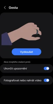 gesta nastaveni