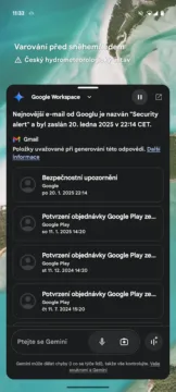 google gemini cestina propojeni s aplikacemi 3