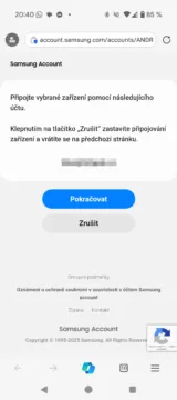 prihlaseni samsung