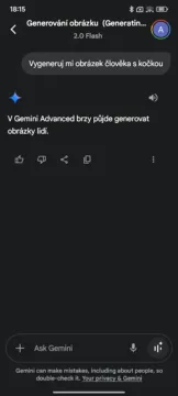 google gemini generovani osob zdarma nefunkcni