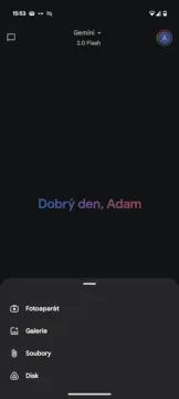 google gemini pripojeni souboru screenshot 1