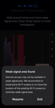 home wi fi inspection 6 ghz vysledek