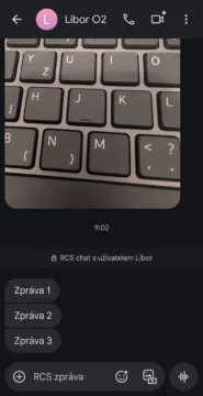 rcs prijemce zpravy