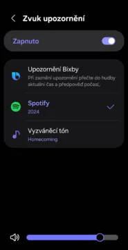 samsung hodiny spotify