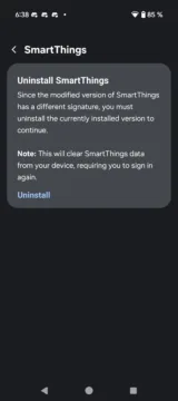 utag uninstall smartthings
