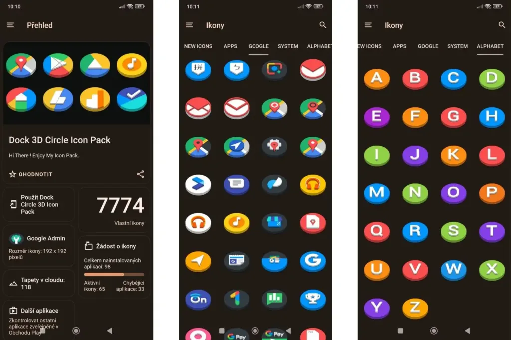 CircleDock 3D - Icon Pack