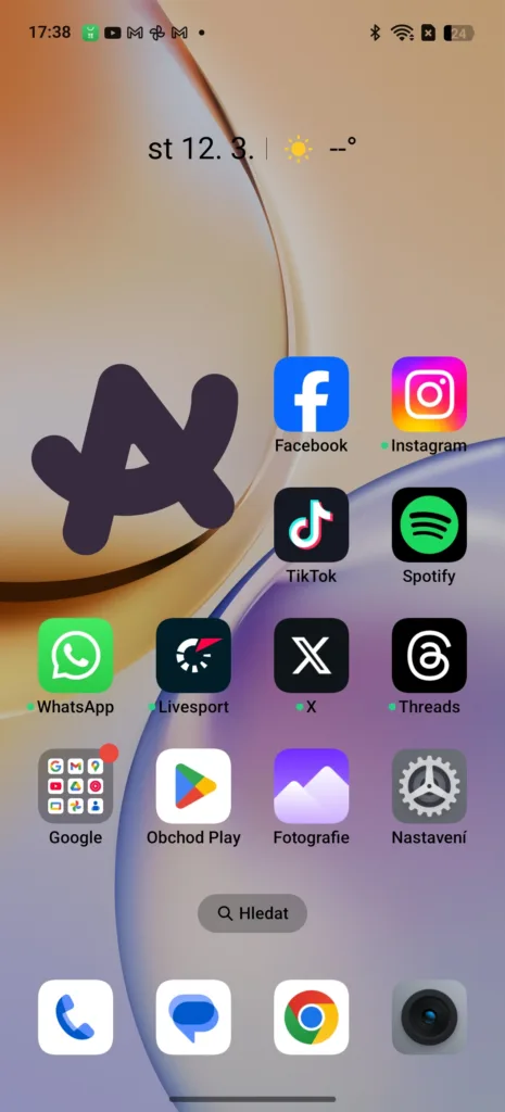Realme UI 6.0 plocha