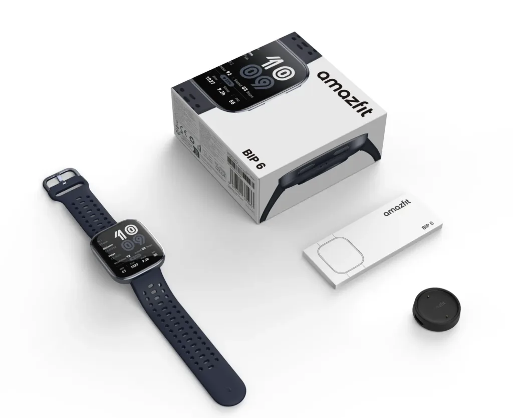 amazfit bip 6 cerna baleni