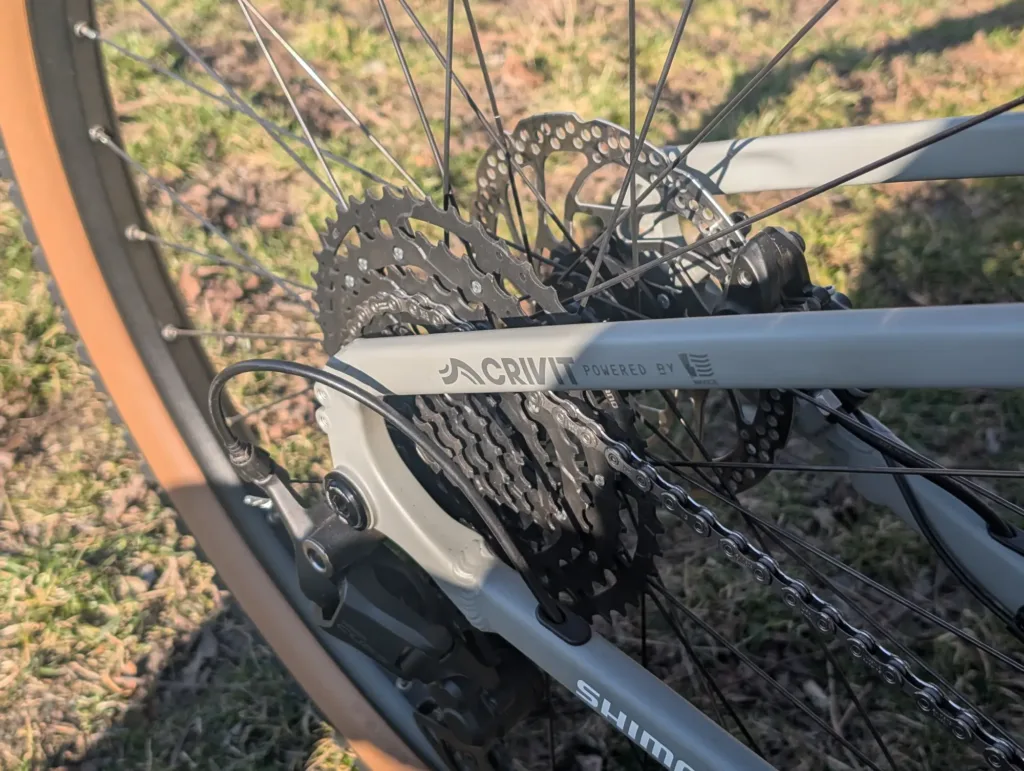 crivit peak 709 kazeta zadni kolo
