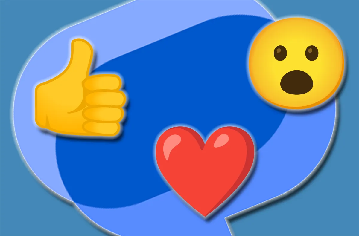 Zprávy Google , emotikony