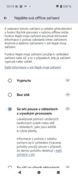 najdi moje zarizeni vychozi nastaveni