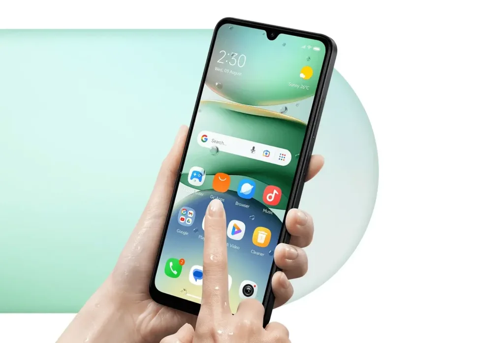 xiaomi redmi a5 displej v ruce