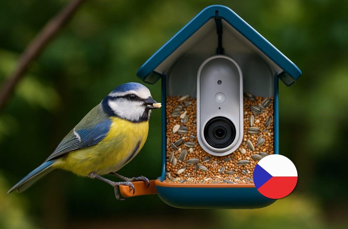 Bird Buddy chytré krmítko