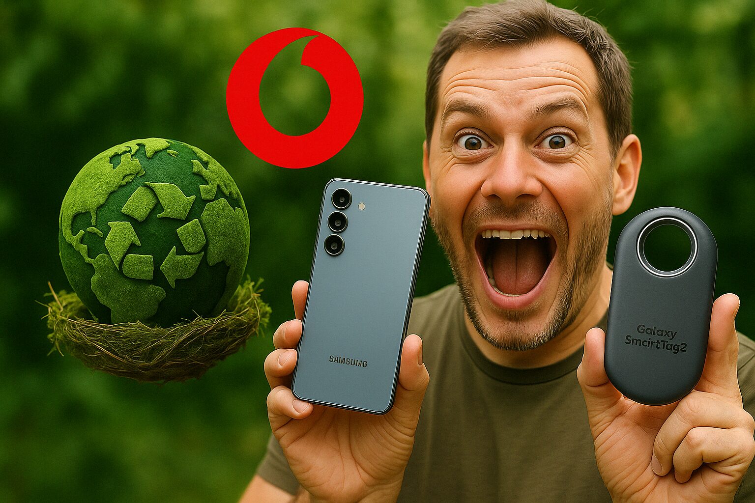 Kampaň Vodafonu na den Země
