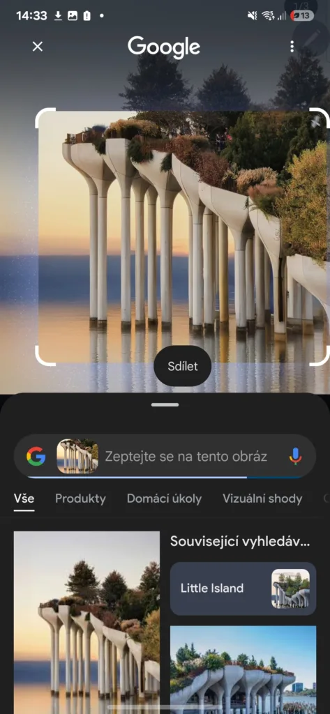 Samsung Galaxy AI circle to search příklady