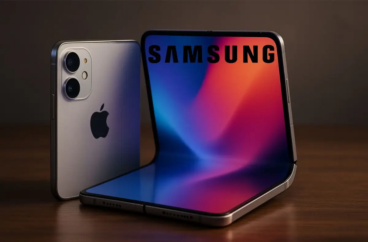 návrh skládacího iPhonu