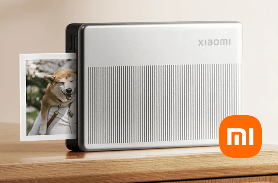 Xiaomi Portable Photo Printer 1S s fotkou psa na skrince