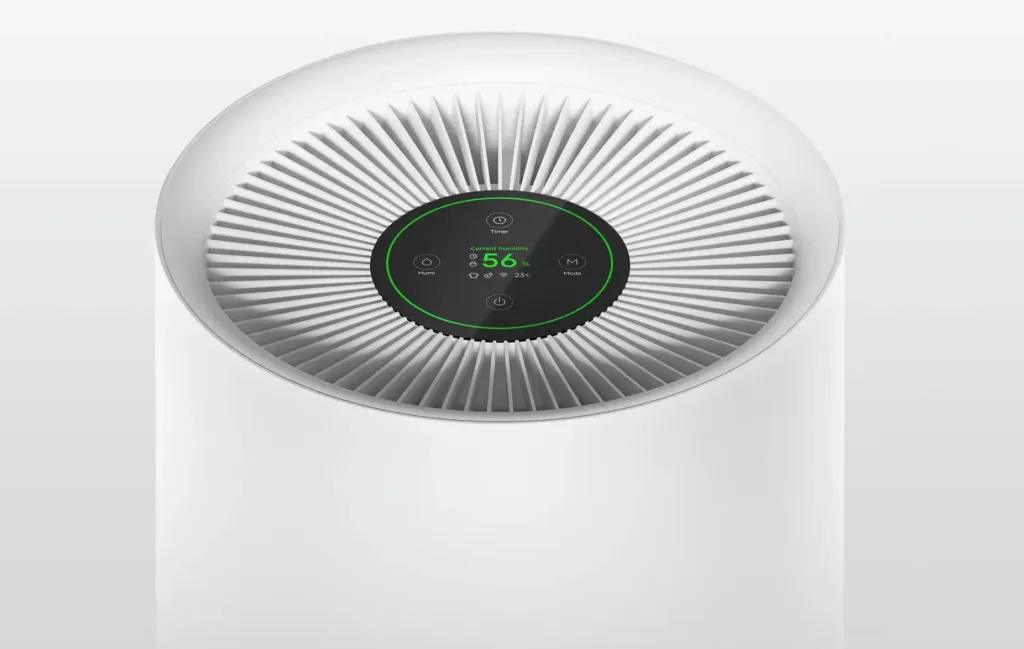Xiaomi Smart Inverter Dehumidifier displej