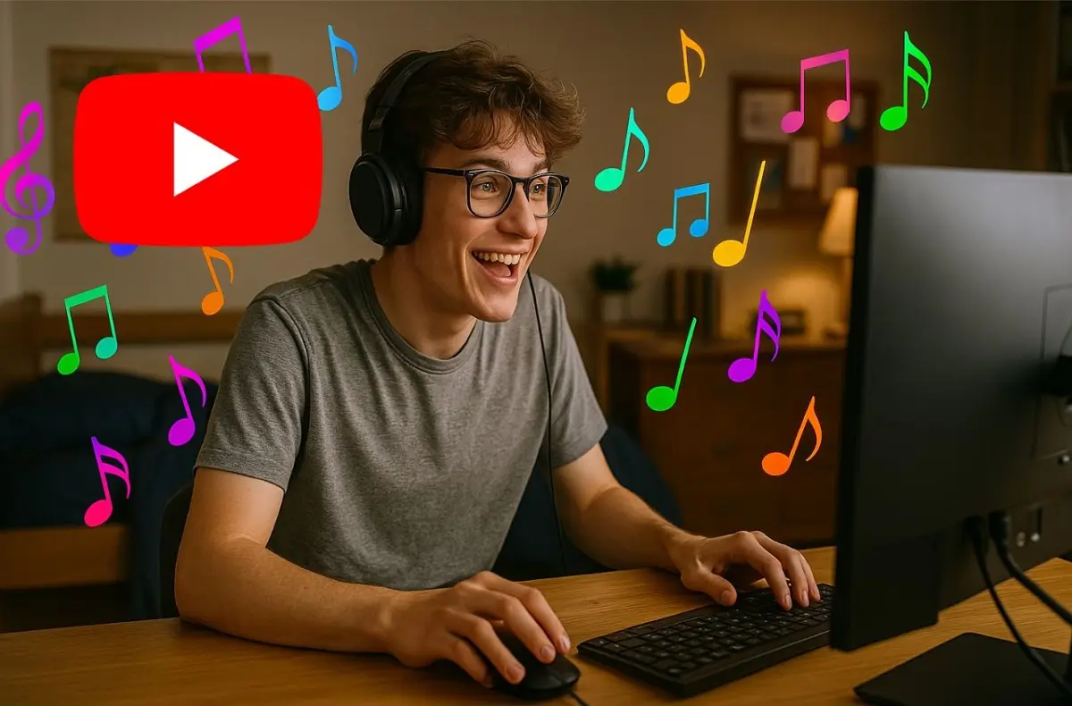 youtuber a YouTube generátor hudby