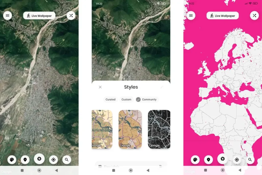aplikace Cartogram printscreen