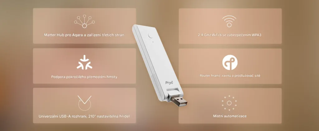 aqara hub m100 vlastnosti souhrn