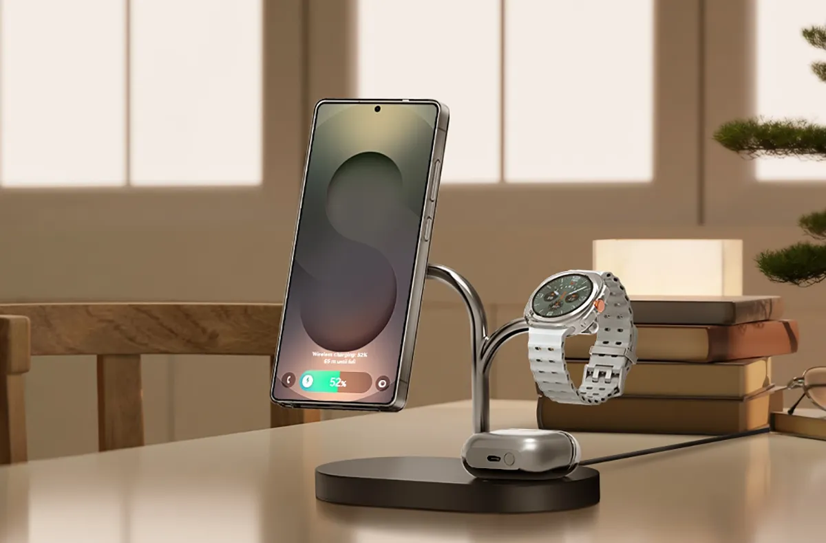 Bezdrátová nabíječka Samsung 3v1