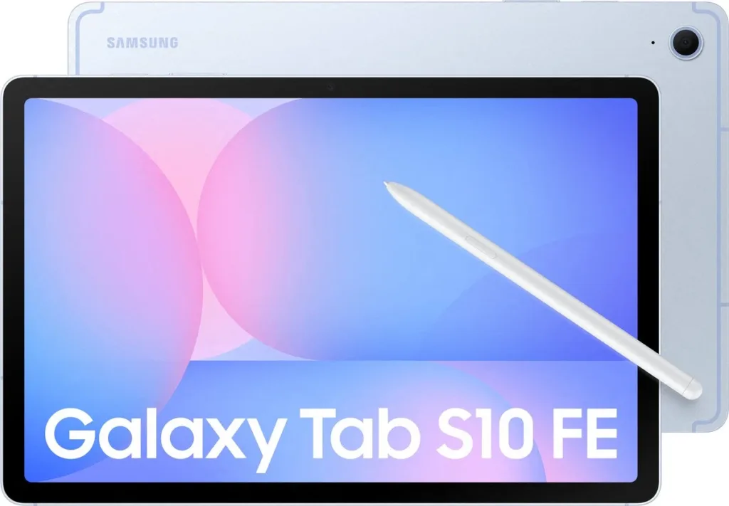 galaxy tab s10 fe modrá