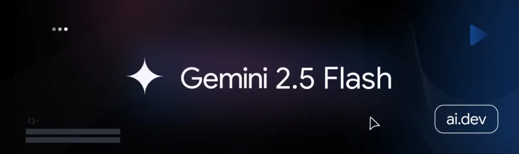 gemini 2.5 flash baner