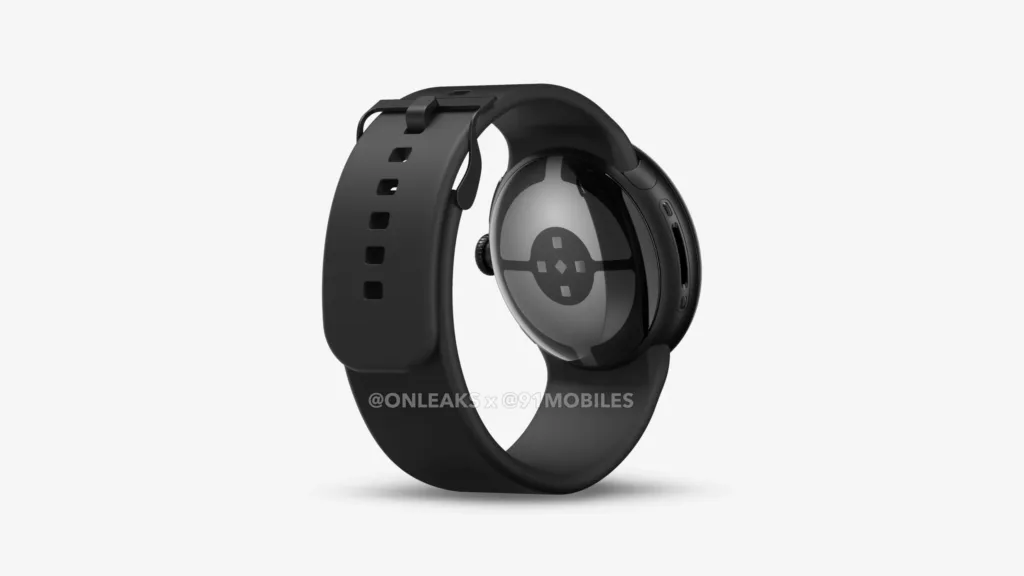 google pixel watch 4 render onleaks zadni strana