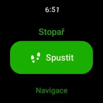 mapy.com wear os screenshoty 1