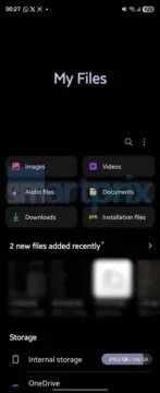 samsung galaxy z fold6 one ui 8 moje soubory