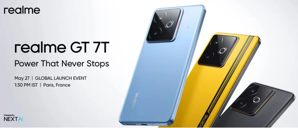 Realme GT 7 barvy